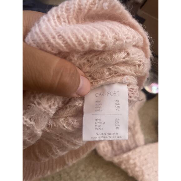 oak + fort pink knitted sweater - Picture 5 of 5